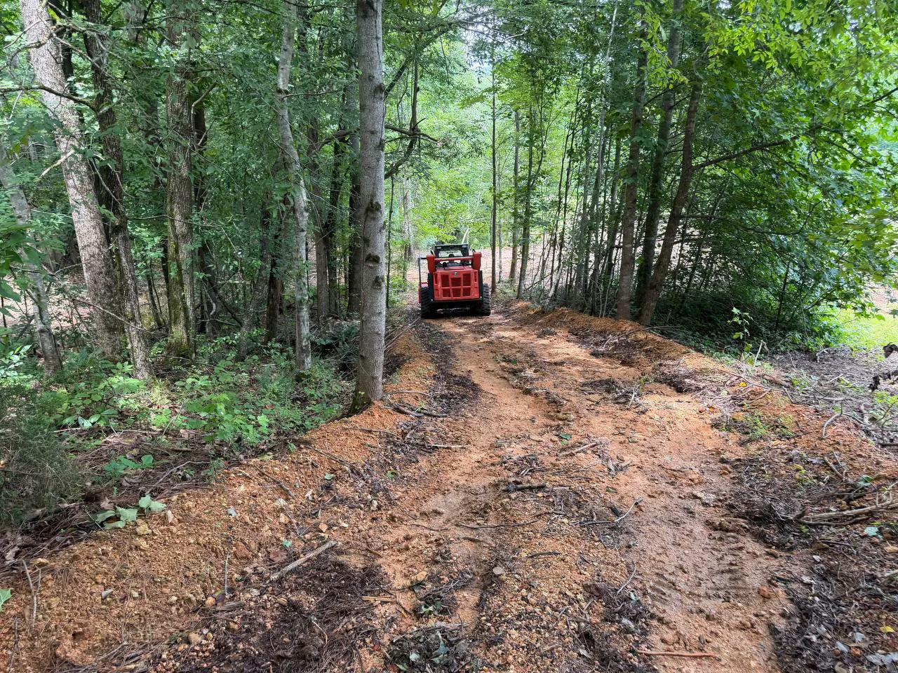 Tracked equipment used for land clearing in Dickson, TN